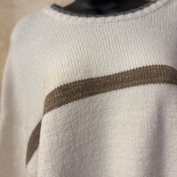 Magaschoni Women's Striped Sweater - Picture 5 of 10